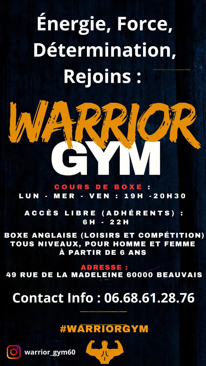 Warrior Gym — boxe-studio à Voisinlieu, Beauvais — 3