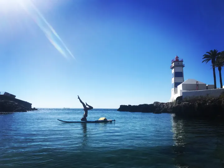 Sup com Alma Stand up Paddle — yoga-studio em Cascais — 6