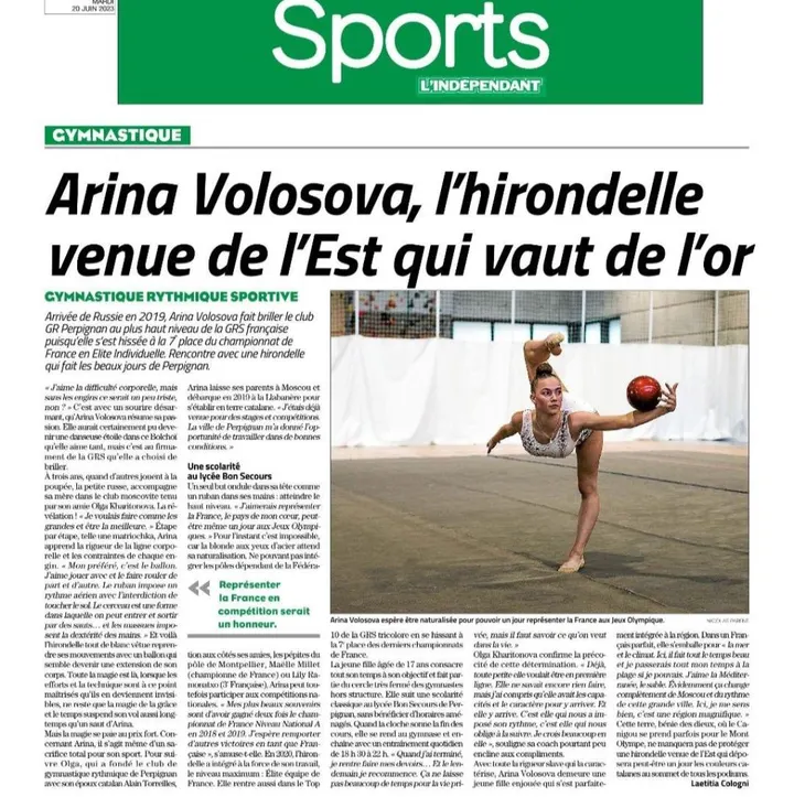 Gymnastique Rythmique Perpignan — Salle de fitness à Résidence Coma Serra, Perpignan