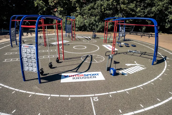Outdoor Fitness Parcours — Functional Training in Blücherplatz, Kiel