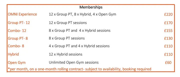 Omni Lifestyle & Fitness — fitness studio in Somerby, Melton Mowbray — 2