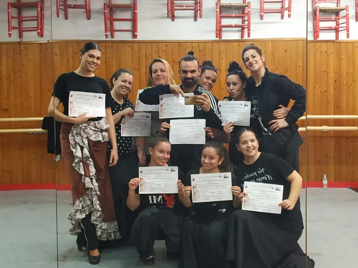 Escuela de Flamenco de Andalucía — Baile en Cortijo de Torres, Málaga