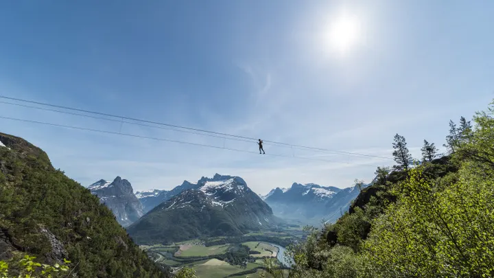 Via Ferrata Åndalsnes — klatring-studio i Åndalsnes — 4