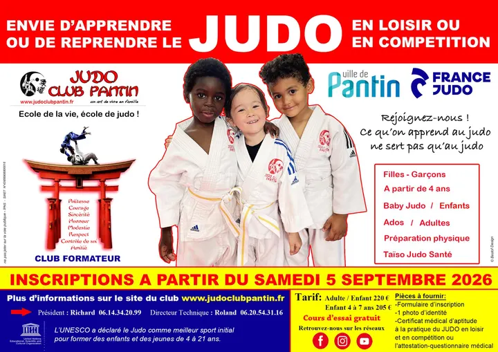 JUDO CLUB PANTIN — arts martiaux-studio à Pantin, Paris — 2