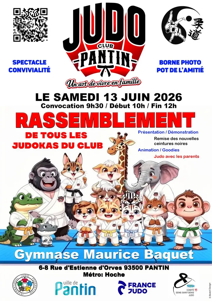 JUDO CLUB PANTIN — arts martiaux-studio à Pantin, Paris — 3