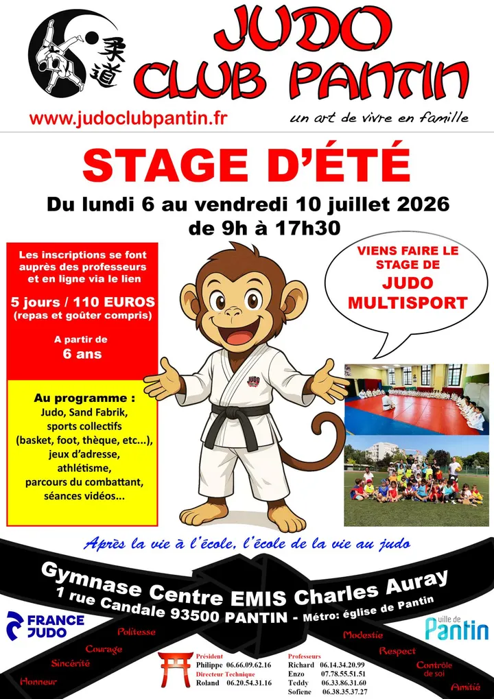 JUDO CLUB PANTIN — arts martiaux-studio à Paris — 3
