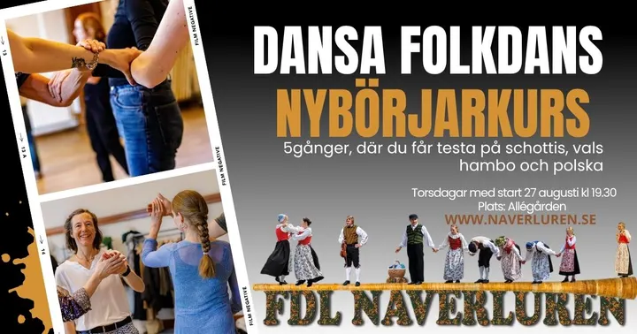 Folkdanslaget Näverluren — Dans i Haga, Göteborg