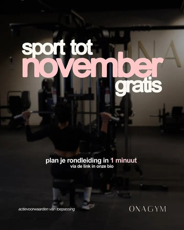 ONA GYM — sportschool-studio in Vught — 2