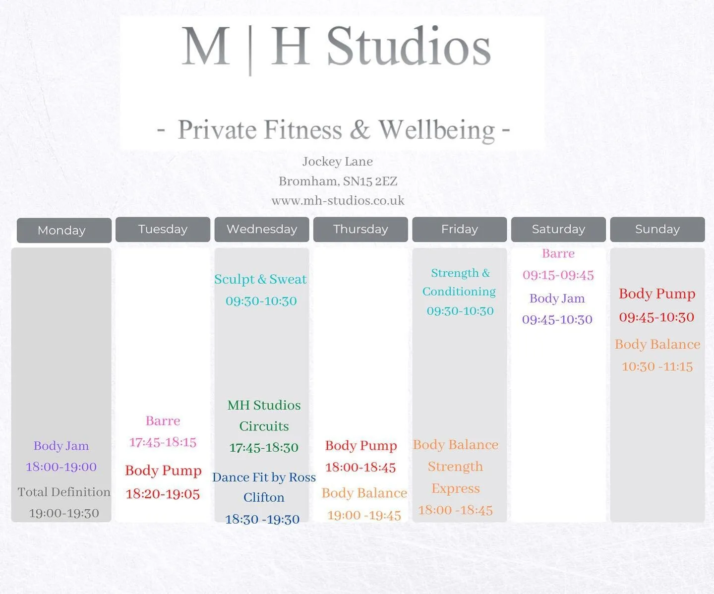 M H Studios — wellness-studio in Chippenham — 5