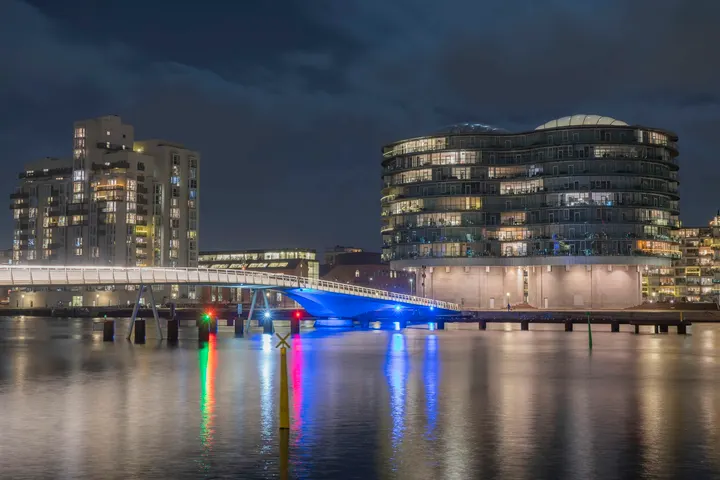 Cykelslangen — Cykling i Kødbyen, København