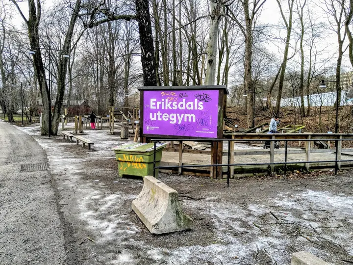 Eriksdal outdoor gym — fitness studio in Stockholm — 3