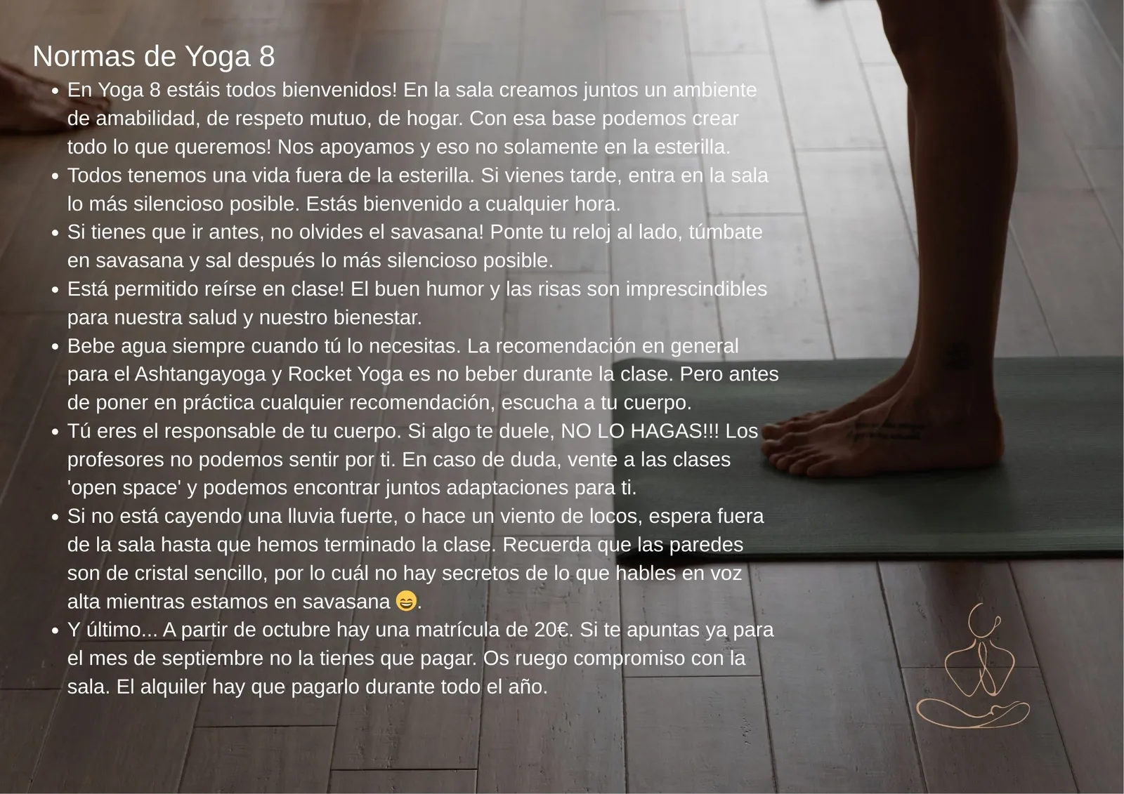 Yoga 8 - El Arte del Movimiento — yoga-studio i Oliveros, Almería — bild 2