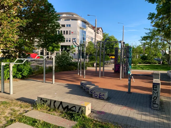 Calisthenics-Park — Calisthenics in Connewitz, Leipzig