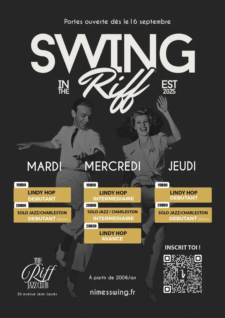 Nîmes Swing — Danse à La Placette, Nîmes