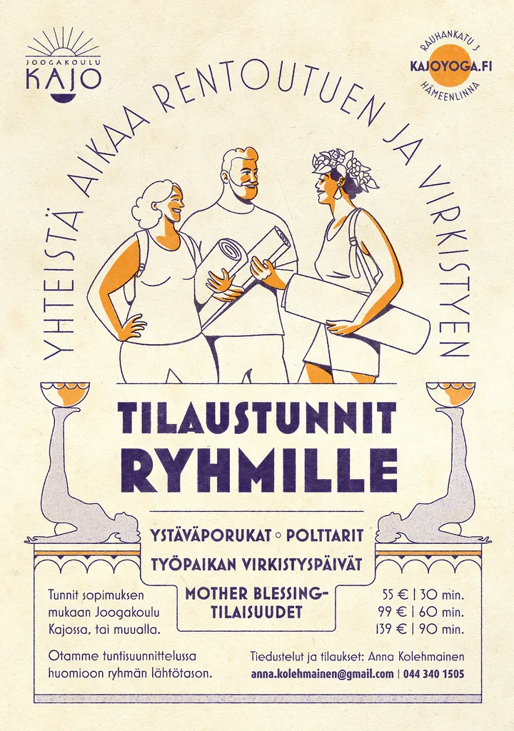 Joogakoulu Kajo — jooga-studio – Saaristenmäki, Hämeenlinna — 3