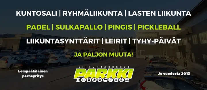 Liikuntaparkki Oy — voimistelu-studio – Lempäälä, Tampere — 2