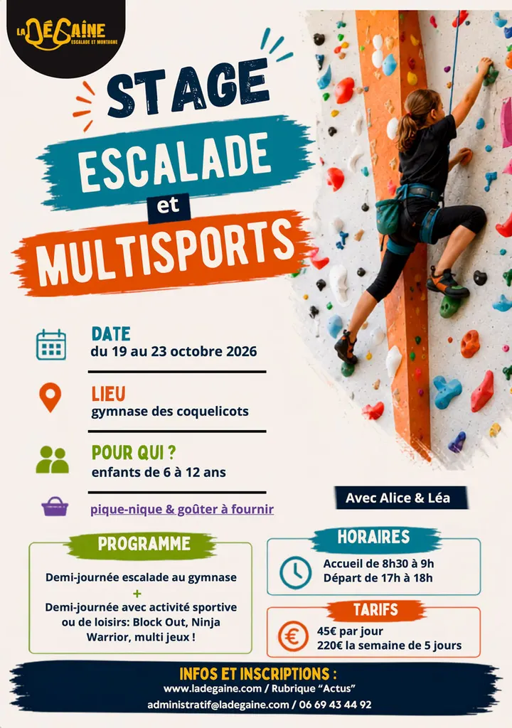 La Dégaine escalade et montagne — escalade-studio à Lyon — 6