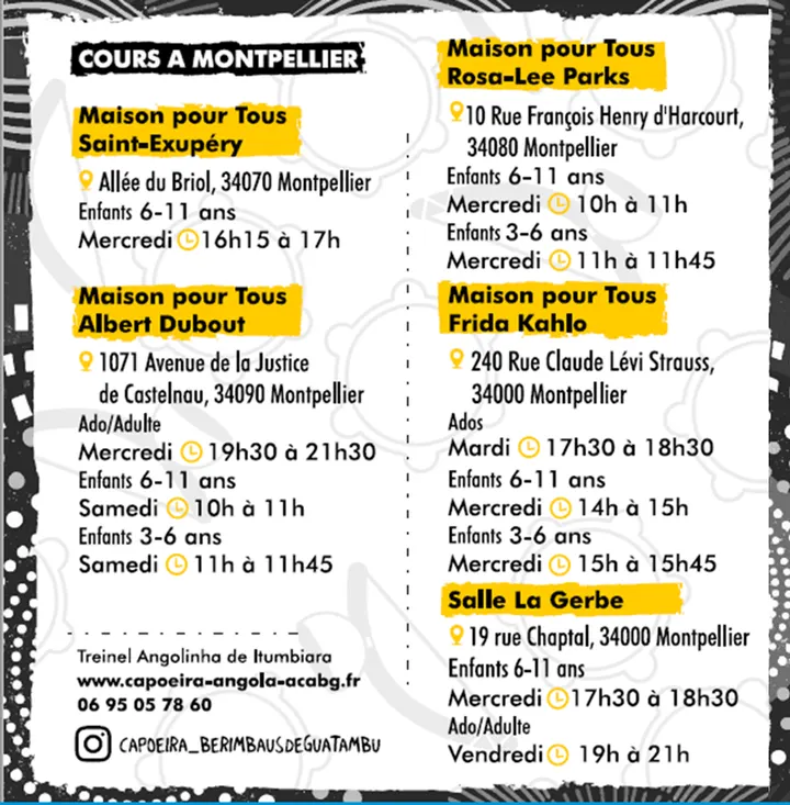 Capoeira Angola Berimbaus de Guatambu — arts martiaux-studio à Montpellier — 4