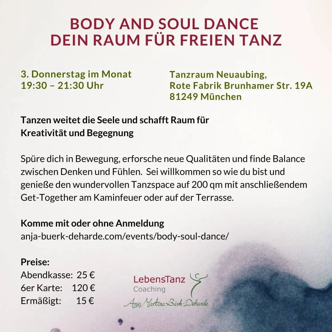 LebensTanz - Coaching — dans-studio i München — 3