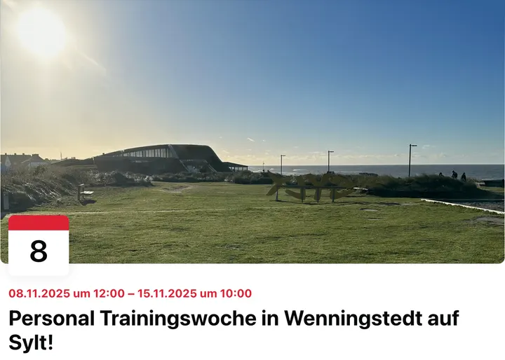 Daniel Weber Health Coach — pt-studio in Aegidii, Münster — 2