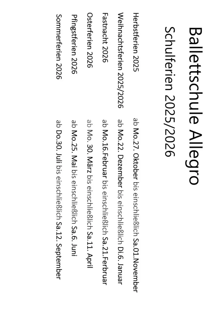 Ballettschule Allegro — tanz-studio in Handschuhsheim, Heidelberg — 3