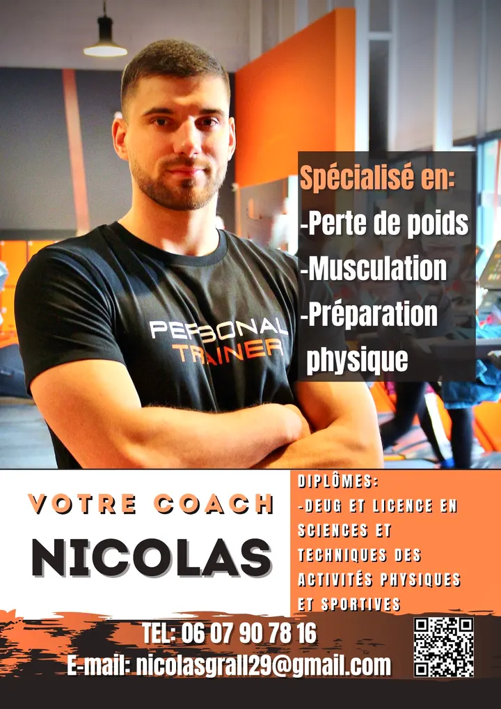 Nicolas Grall Coaching - Coach Sportif à Brest — Coaching personnel à Brest-Centre, Brest