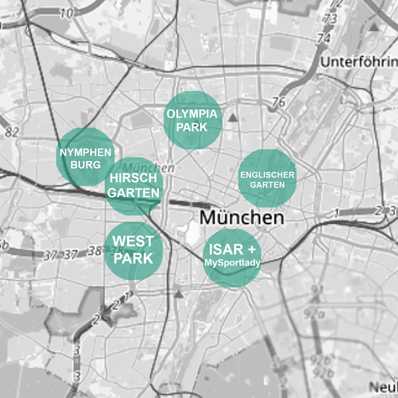 Munich Running Academy - Isar, Schyrenplatz — cykling-studio i München — 3