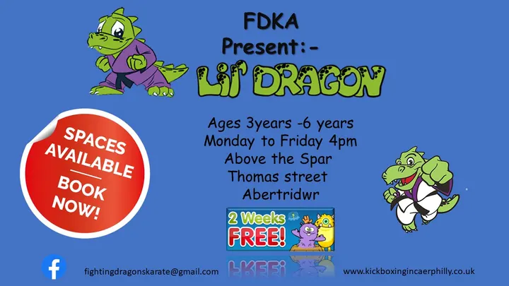 Fighting Dragons Karate Kickboxing Association — martial arts-studio in Caerphilly — 3