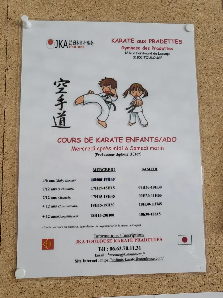 CKP - Club de Karaté des Pradettes — Arts martiaux à Lardenne / Pradettes / Basso-Cambo, Toulouse