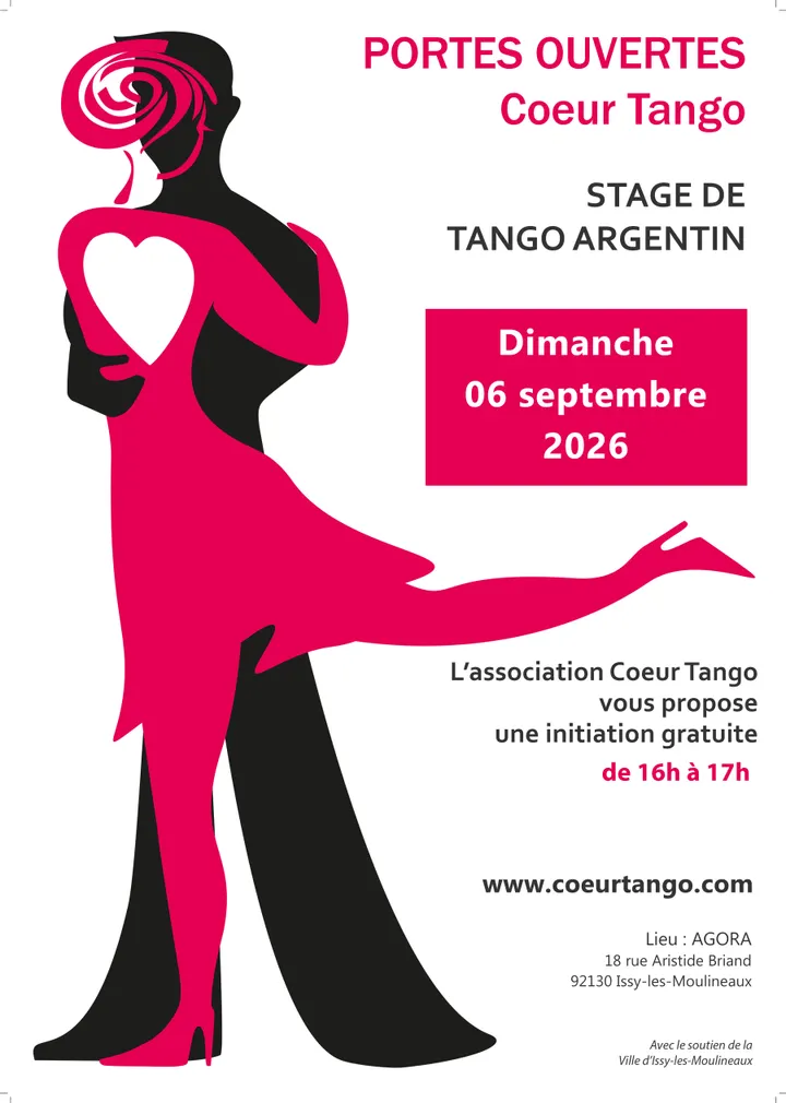 Cœur Tango — Danse à Quartier Bords et Val de Seine / Les Arches, Issy-les-Moulineaux