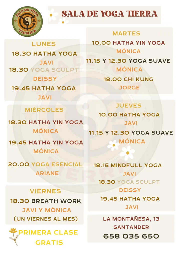 Sala de Yoga Tierra/Clases de yoga en Santander — Yoga en Tetuán, Santander
