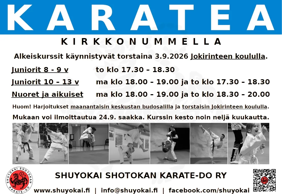 Shuyokai Shotokan Karate-Do ry — kampsport-studio i Kirkkonummi — bild 5