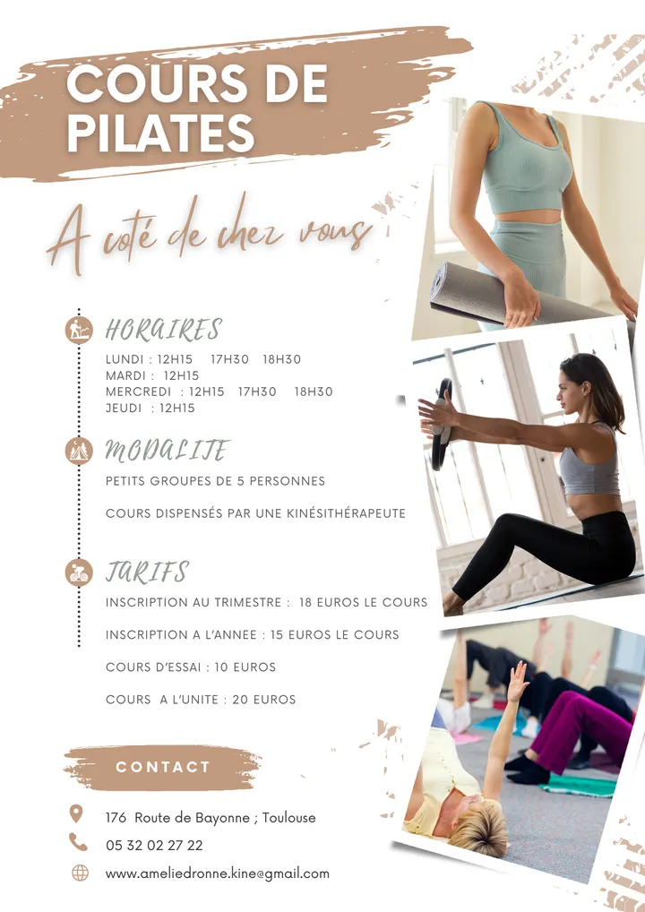 studio pilates my pilates academie — Pilates à Arènes Romaines / Ancely / Saint-Martin du Touch / Purpan, Toulouse