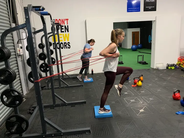 Transformation team training — fitness studio in Laighstonehall, Hamilton — 2