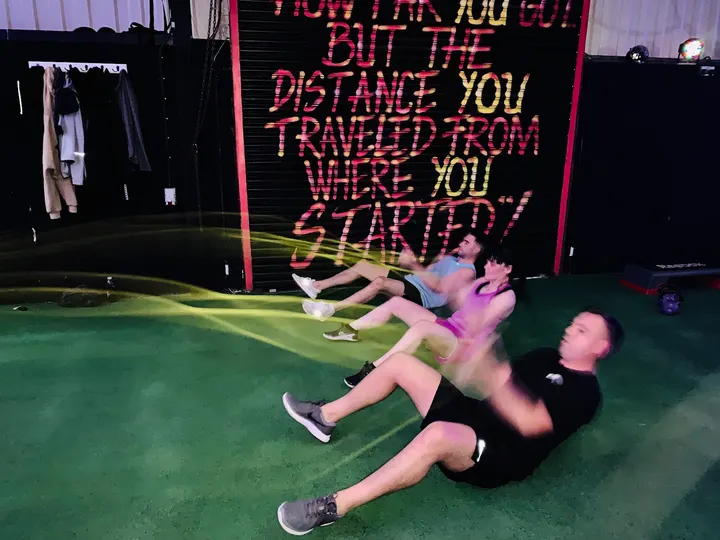 Transformation team training — fitness studio in Laighstonehall, Hamilton — 3