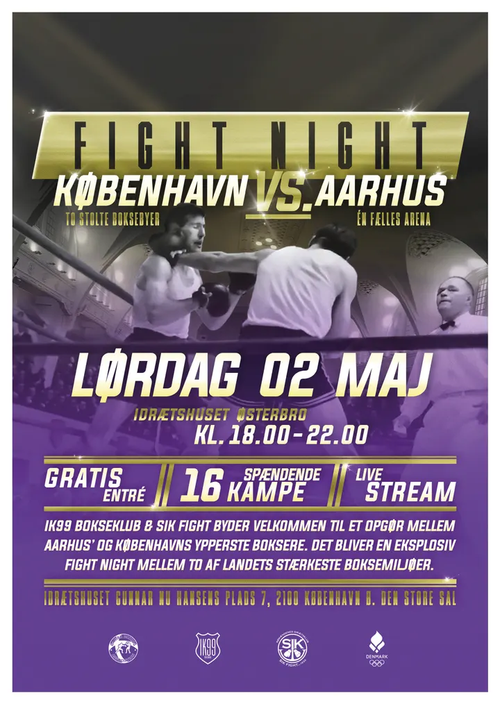 Bokseklubben IK99 — boxing-studio i Østerbro, København