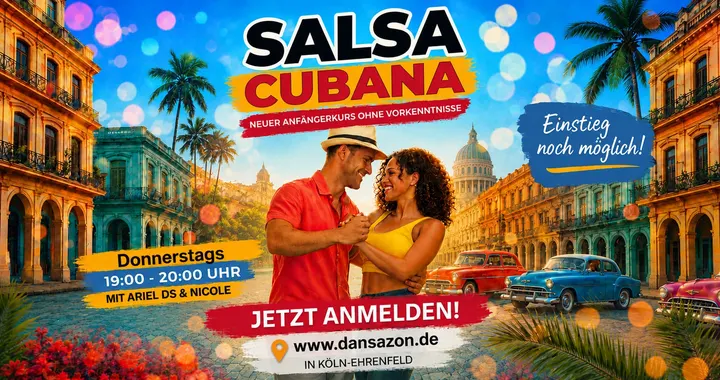 DanSazón Tanzschule - Raum 2 — Dance in Neustadt/Nord, Köln