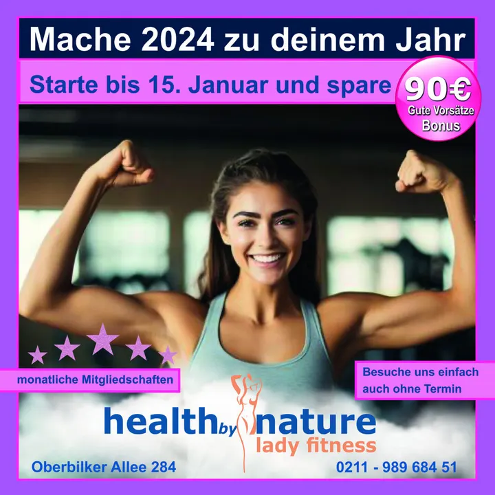 health by nature - lady fitness — Fitness Studio in Oberbilk, Düsseldorf