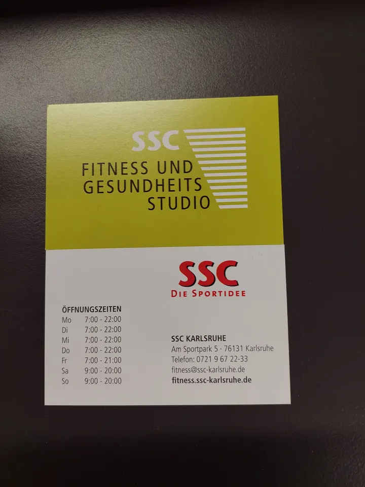 SSC Fitness- und Gesundheitsstudio — fitnessstudio in Hagsfeld Westlicher Teil, Karlsruhe — 3