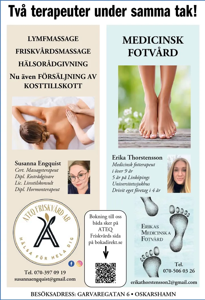 ATEQ Friskvård — Träningsstudio i Kilen, Oskarshamn