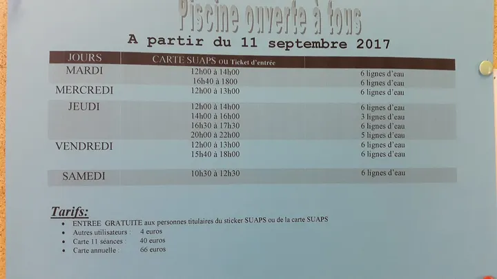Complexe Sportif Universitaire Les Océanautes — salle de fitness-studio à Nancy — 5