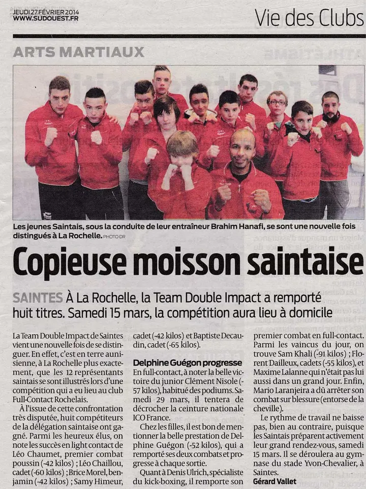 Double Impact 17 — arts martiaux-studio à Saintes — 3