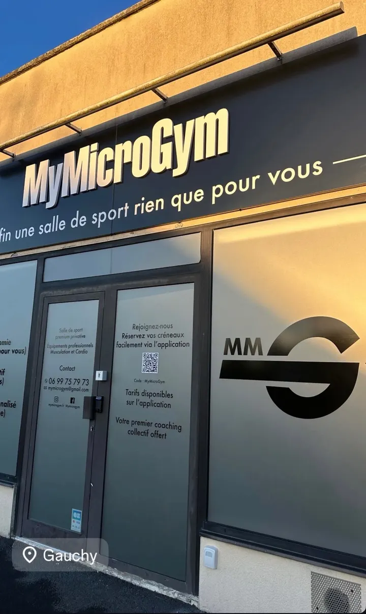 Mymicrogym — salle de fitness-studio à Gauchy — 4