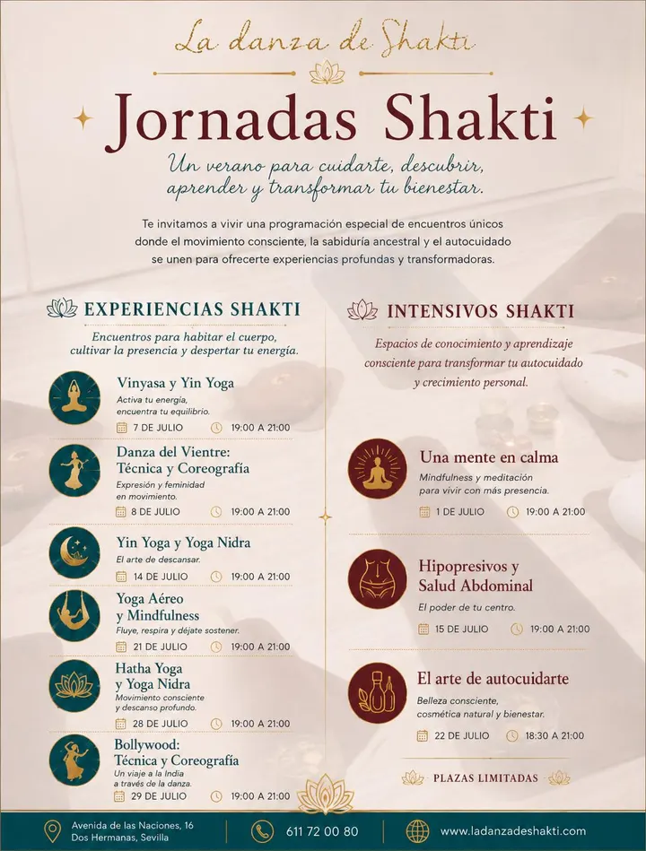 La danza de Shakti — Yoga en Europa, Fuenlabrada