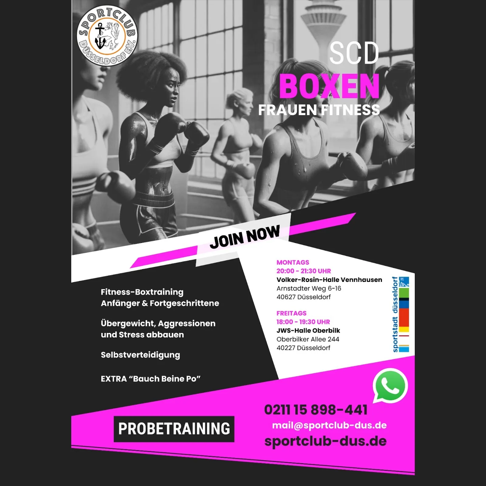 Sportclub Düsseldorf e.V. — boxen-studio in Oberbilk, Düsseldorf — 2