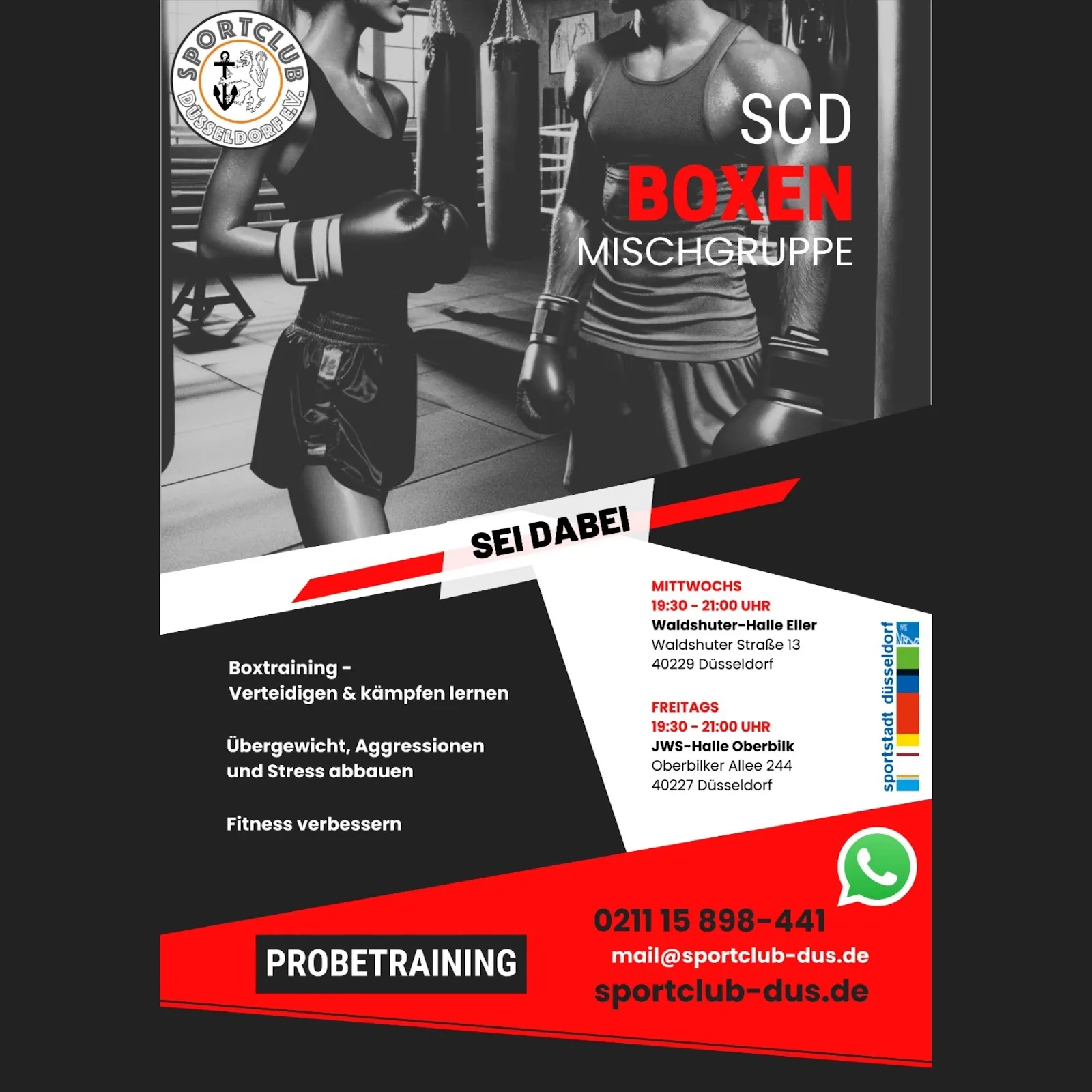 Sportclub Düsseldorf e.V. — boxen-studio in Oberbilk, Düsseldorf — 3