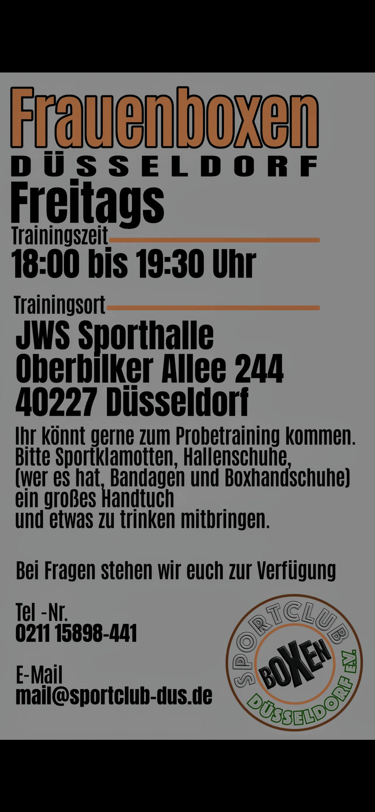 Sportclub Düsseldorf e.V. — boxen-studio in Düsseldorf — 3
