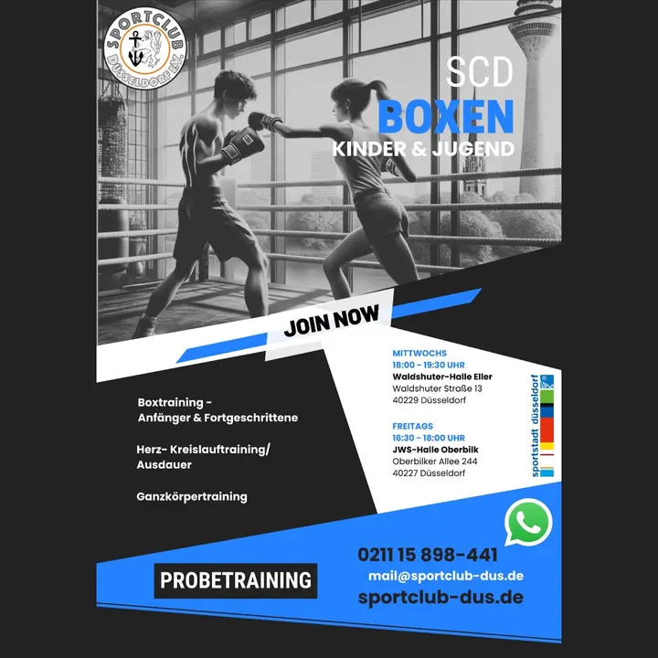 Sportclub Düsseldorf e.V. — Boxen in Oberbilk, Düsseldorf