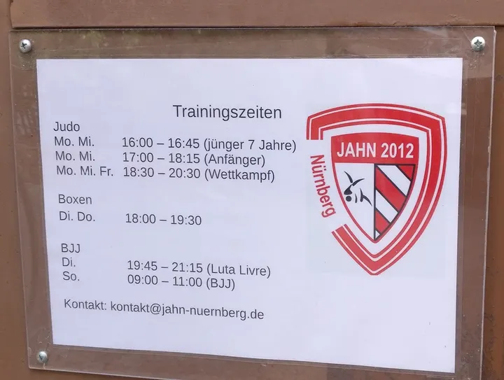 Jahn Nürnberg 2012 e.V. — kampfsport-studio in Galgenhof, Nürnberg — 2
