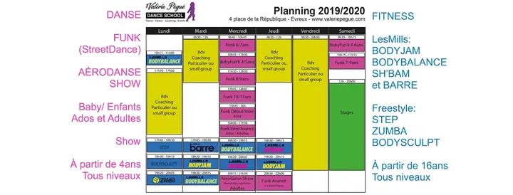 Valérie Pégué Dance School — salle de fitness-studio à Évreux — 3